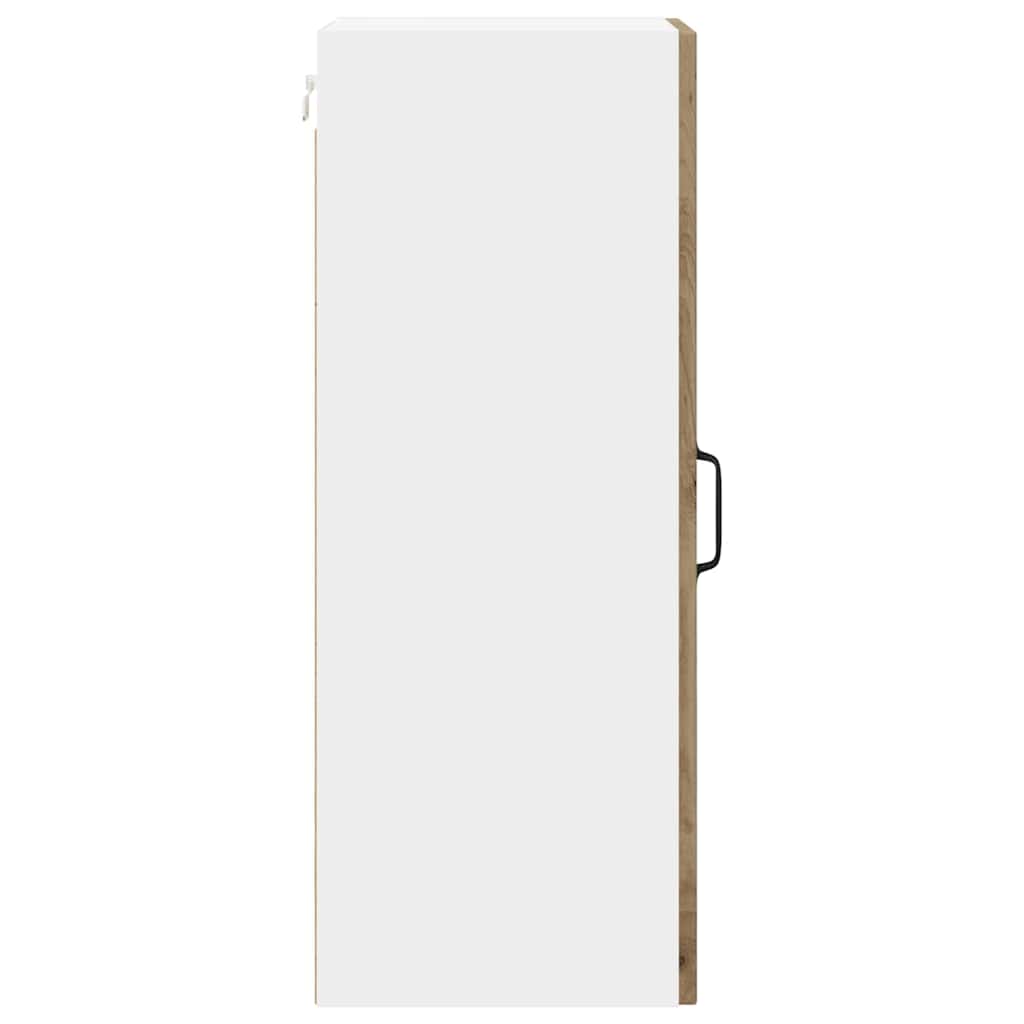 vidaXL Κρεμαστό ντουλάπι κουζίνας 2 pcs Artisan Oak 30 x 31 x 80 εκ.