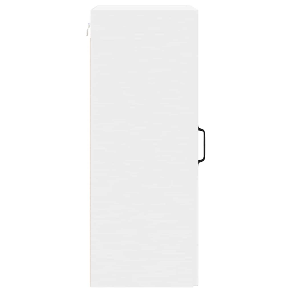 vidaXL Κρεμαστό ντουλάπι κουζίνας με ράφι Λευκό 40 x 31 x 80 εκ.