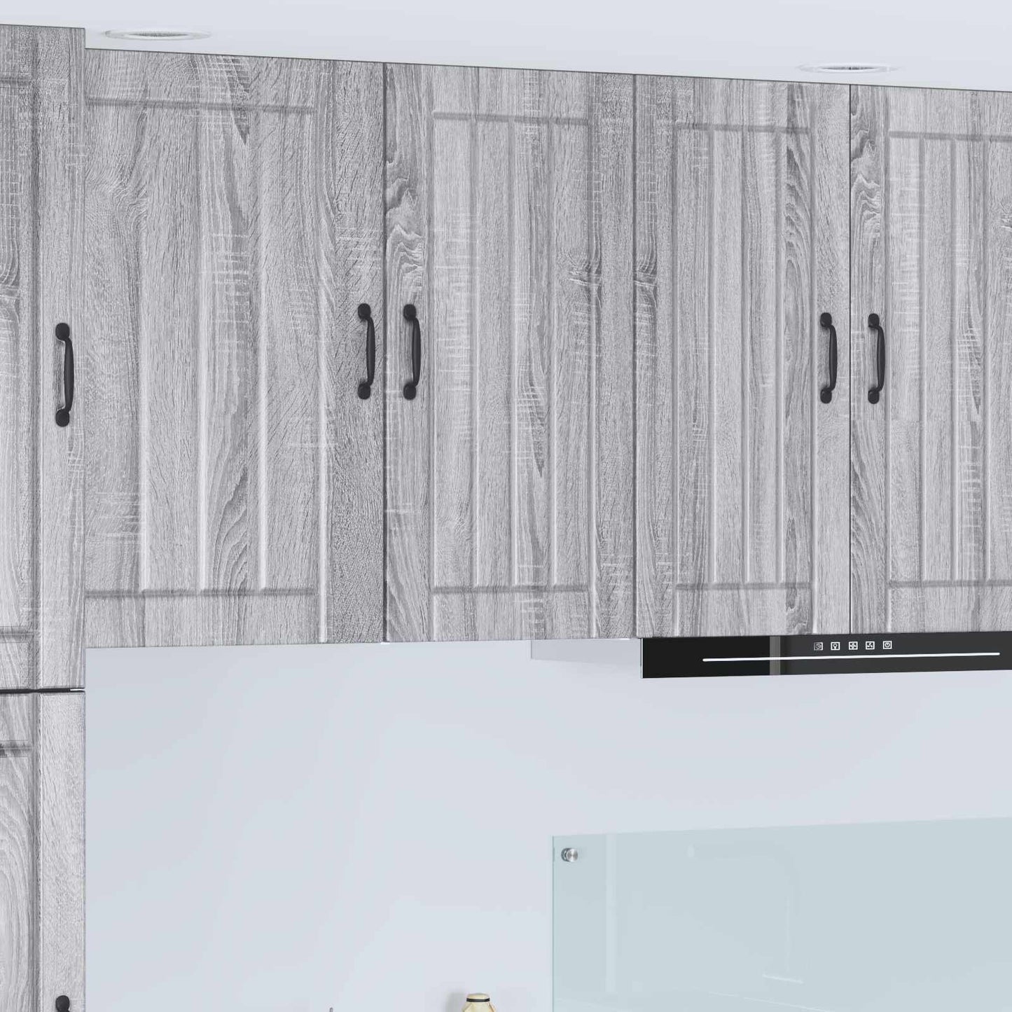 vidaXL Ντουλάπα Τοίχου LUCCA Γκρι Sonoma 40 x 31 x 80 εκ.