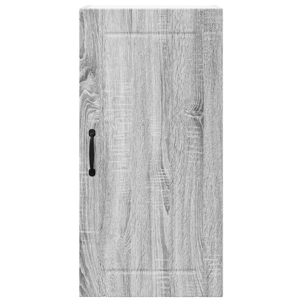 vidaXL Κρεμαστό ντουλάπι κουζίνας Γκρίζο Σονομα 40 x 31 x 80 εκ.