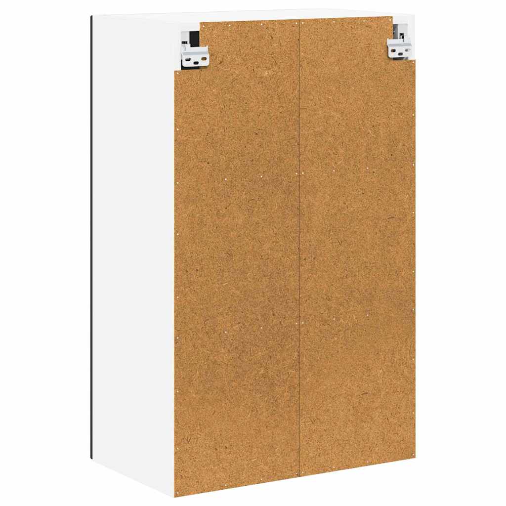 vidaXL Κρεμαστό ντουλάπι κουζίνας με ράφι Μαύρο 50 x 31 x 80 εκ.