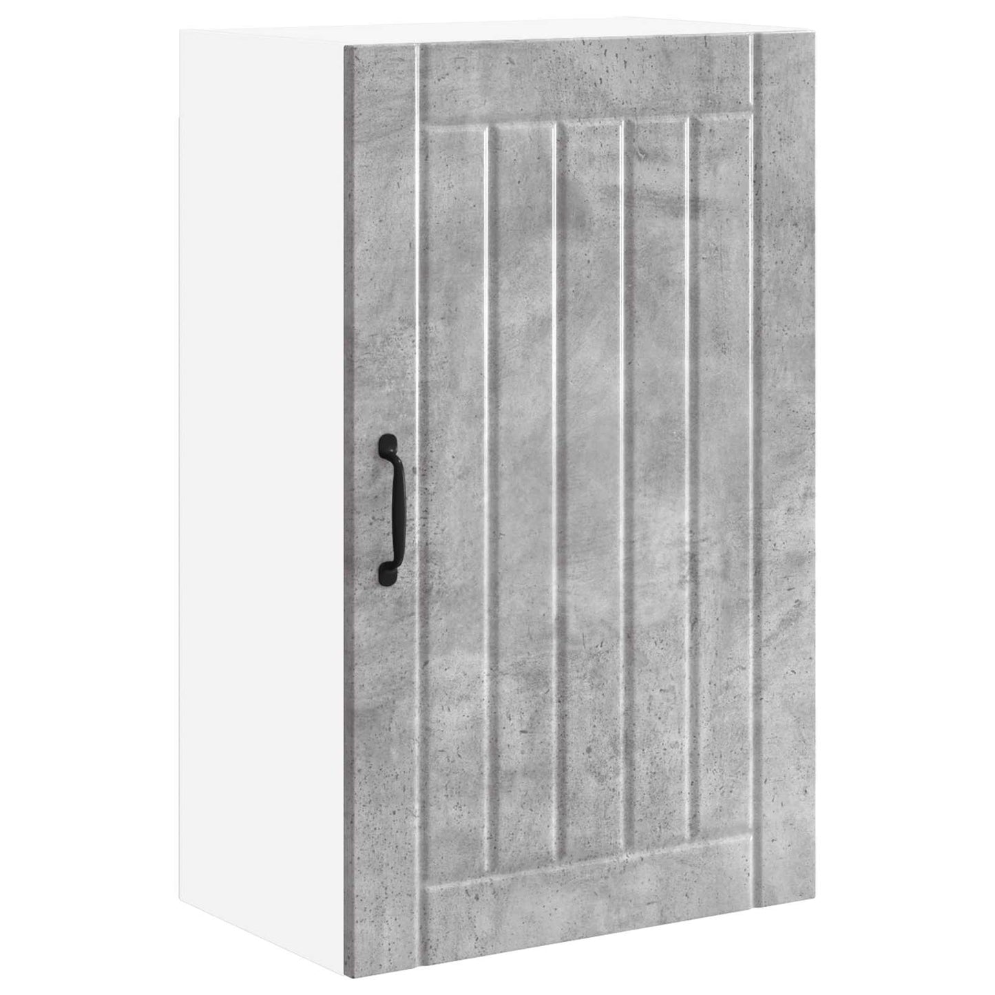 vidaXL Ντουλάπα Τοίχου LUCCA Γκρι Σκυροδέματος 50 x 31 x 80 εκ.