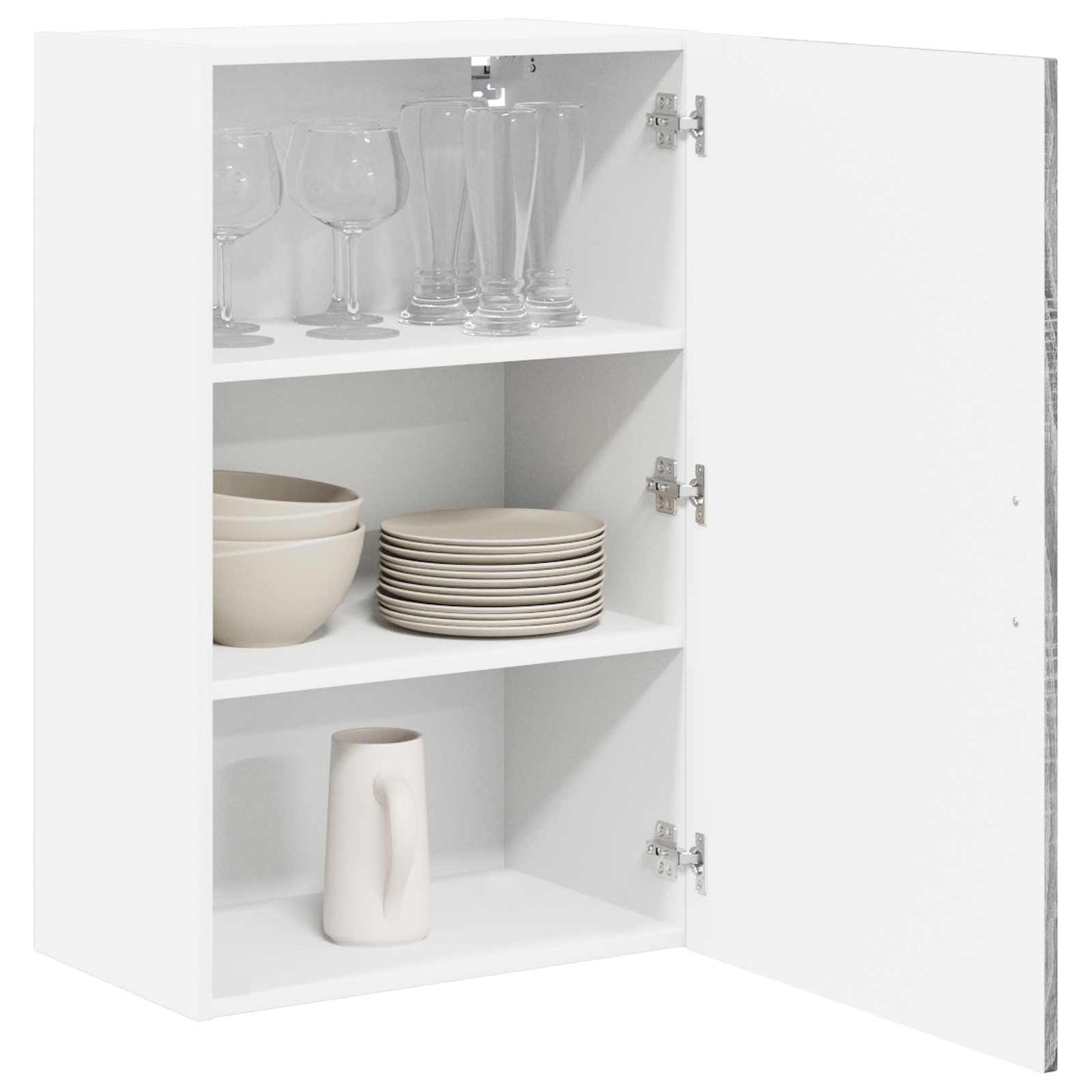 vidaXL Ντουλάπα Τοίχου LUCCA Γκρι Sonoma 50 x 31 x 80 εκ.
