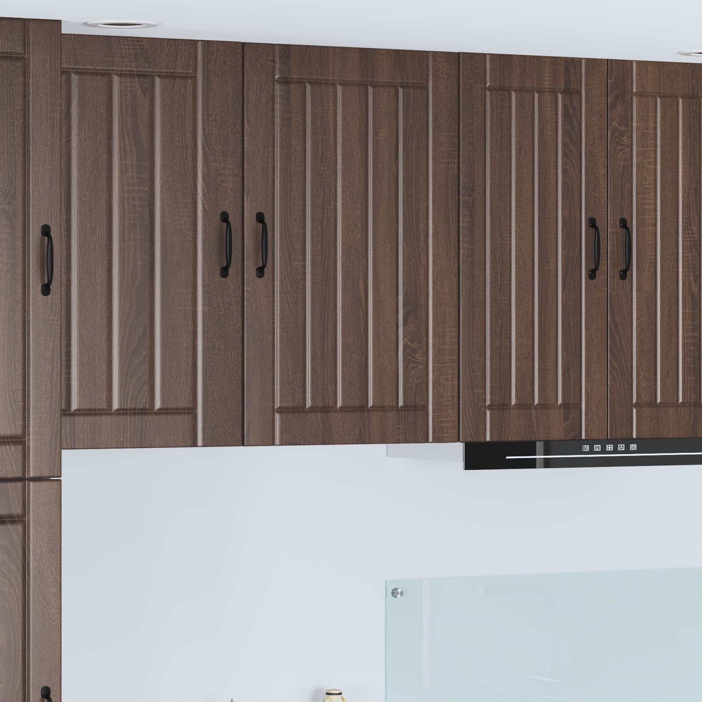 vidaXL Ντουλάπα Τοίχου Lucca Καφέ Ξύλο Δρυός 50 x 31 x 80 εκ.