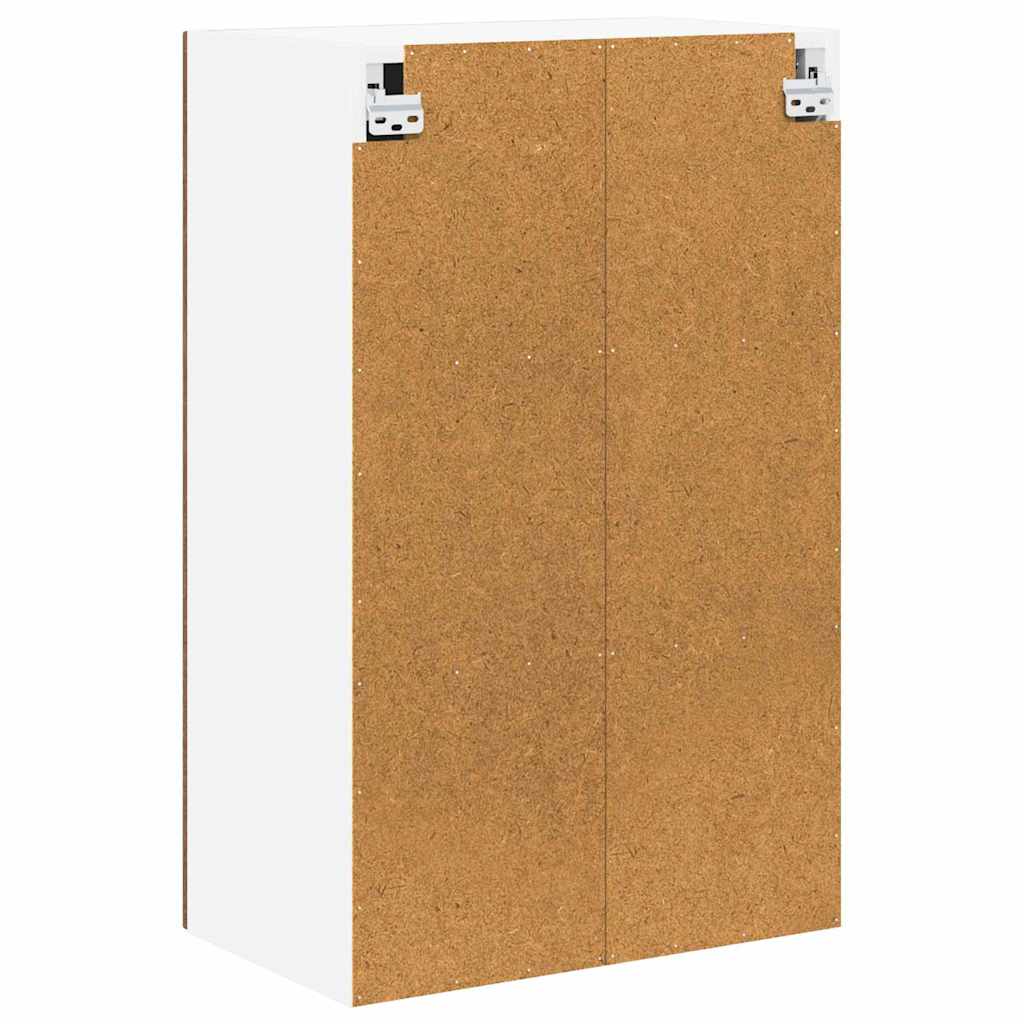 vidaXL Κρεμαστό ντουλάπι κουζίνας με ράφι Καφέ δρυς 50 x 31 x 80 εκ.