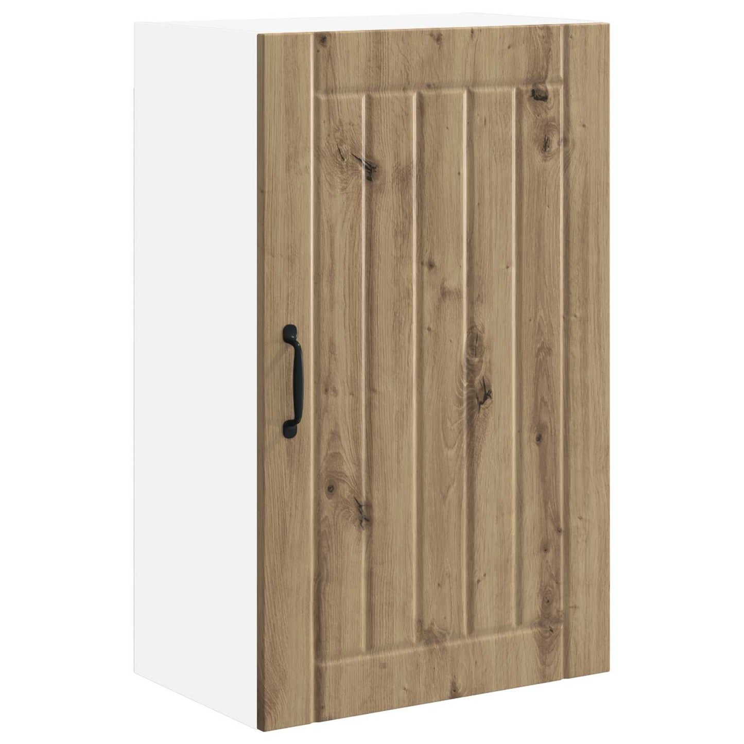 vidaXL Κρεμαστό ντουλάπι κουζίνας με ράφι Artisan Oak 50 x 31 x 80 εκ.