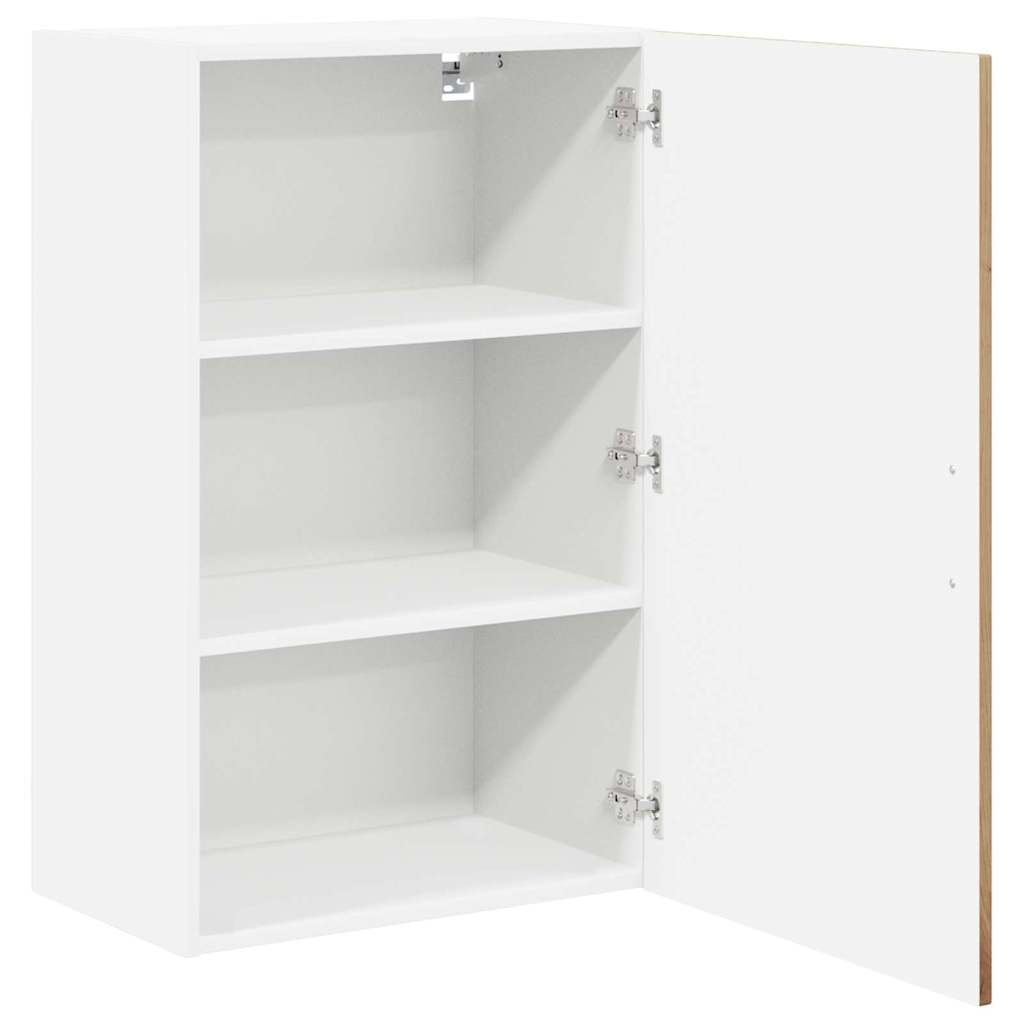 vidaXL Κρεμαστό ντουλάπι κουζίνας με ράφι Artisan Oak 50 x 31 x 80 εκ.