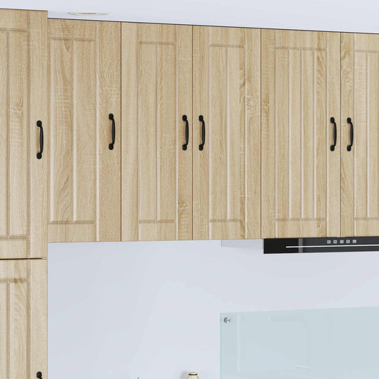 vidaXL Ραφιέρα τοίχου LUCCA Sonoma Δρυς 60 x 31 x 80 εκ.