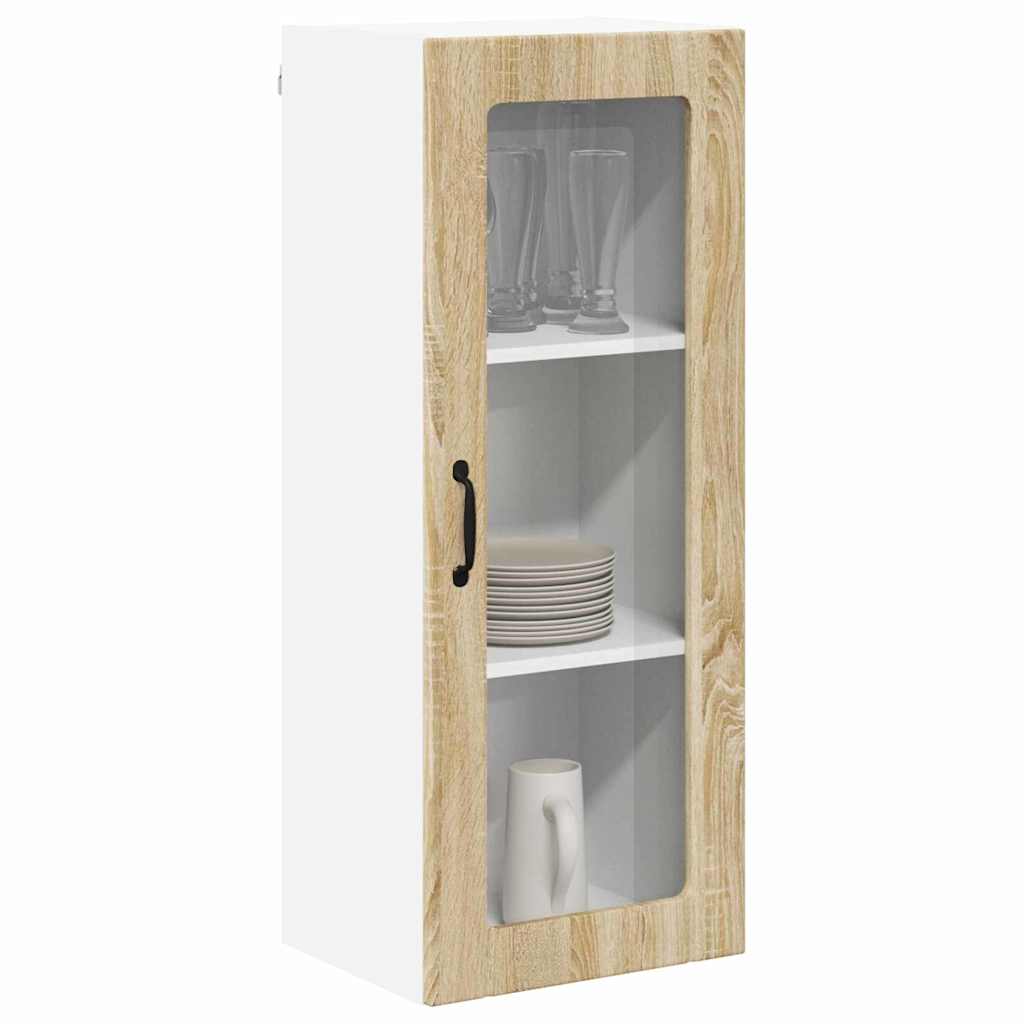 vidaXL Κρεμαστό ντουλάπι κουζίνας Δρύς Sonoma 40 x 31 x 100 εκ.