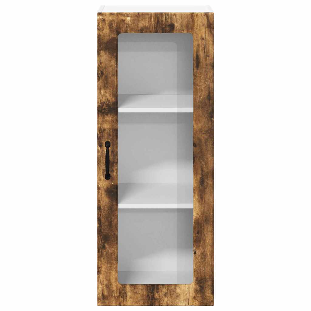 vidaXL Ντουλάπα Κουζίνας με ράφι Καπνιστό Δρύς 40 x 31 x 100 εκ.