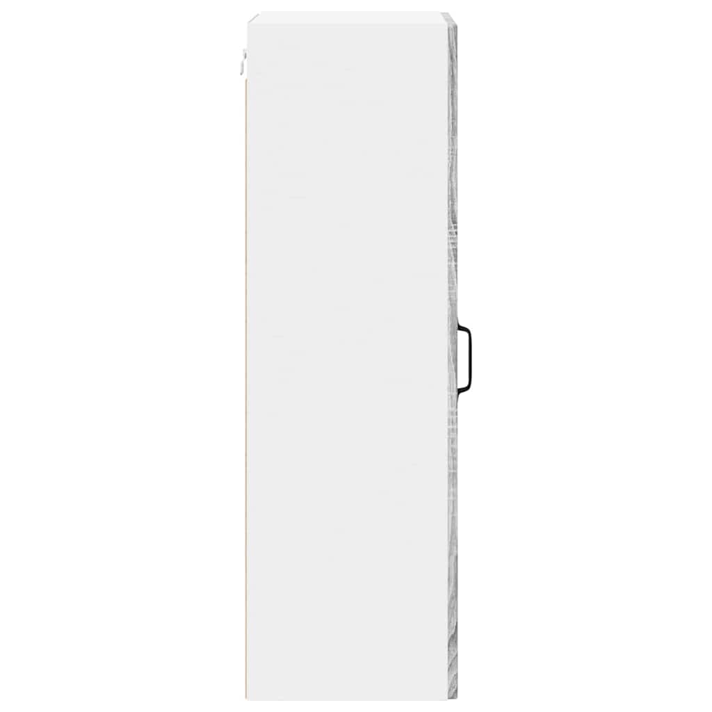 vidaXL Κρεμαστό ντουλάπι κουζίνας Γκρίζο Σονομα 40 x 31 x 100 εκ.