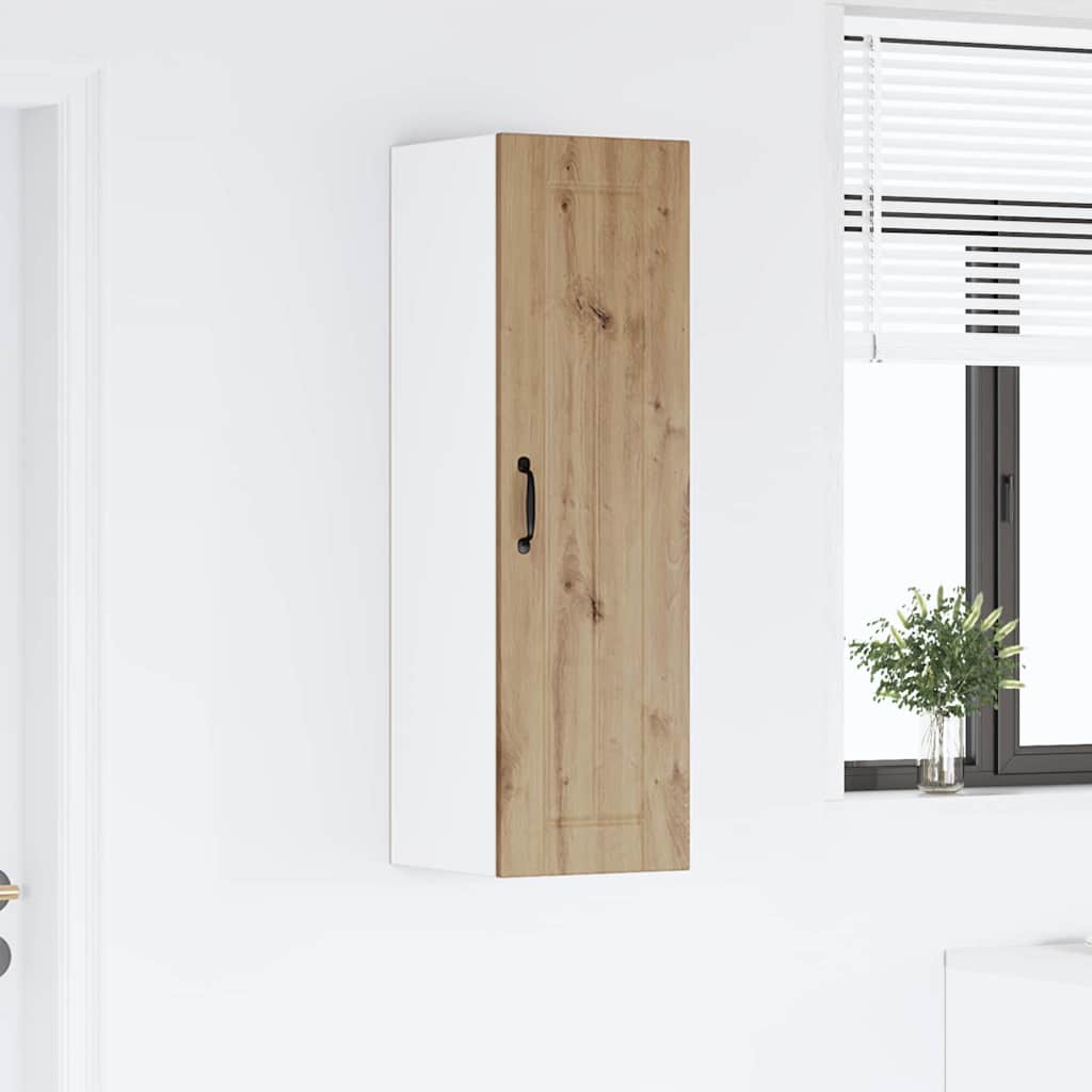 vidaXL Κρεμαστό ντουλάπι κουζίνας Artisan Oak 30 x 31 x 100 εκ.