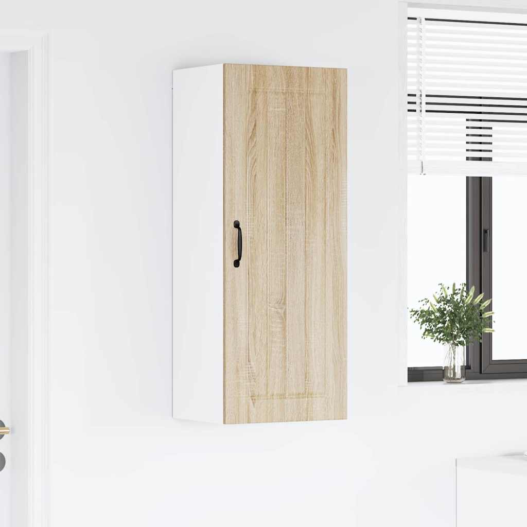 vidaXL Κρεμαστό ντουλάπι κουζίνας Δρύς Sonoma 40 x 31 x 100 εκ.