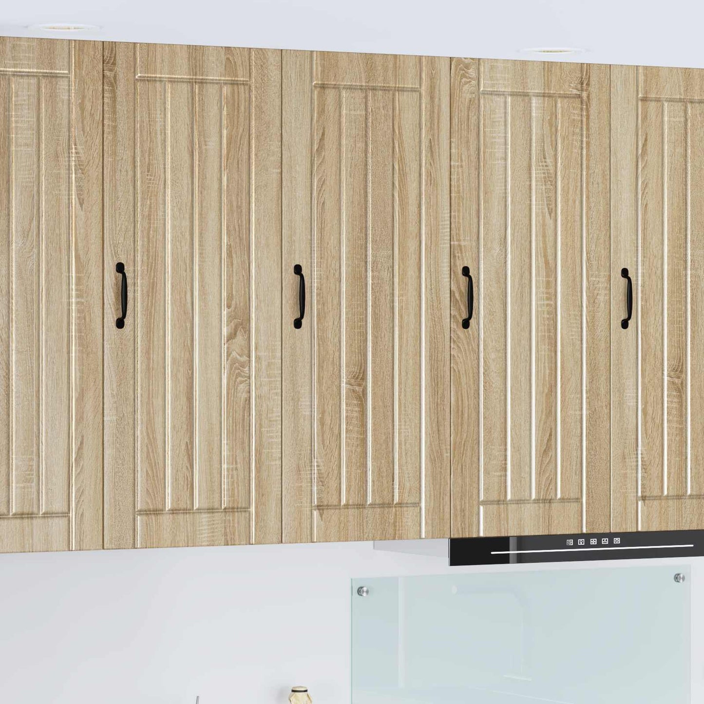 vidaXL Κρεμαστό ντουλάπι κουζίνας Δρύς Sonoma 40 x 31 x 100 εκ.
