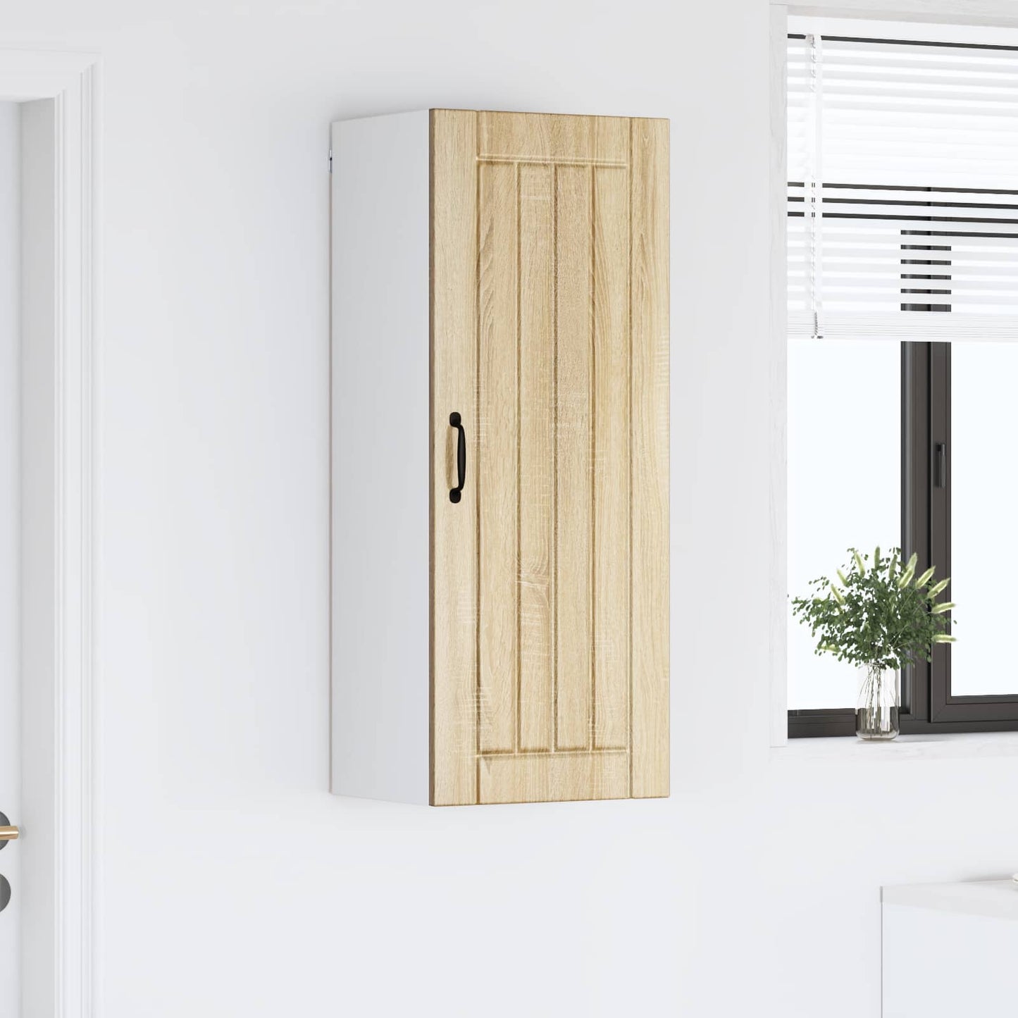 vidaXL Κρεμαστό ντουλάπι κουζίνας Δρύς Sonoma 40 x 31 x 100 εκ.