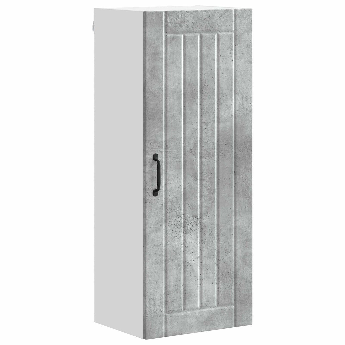 vidaXL Ντουλάπα Τοίχου LUCCA Γκρι Σκυροδέματος 40 x 31 x 100 εκ.
