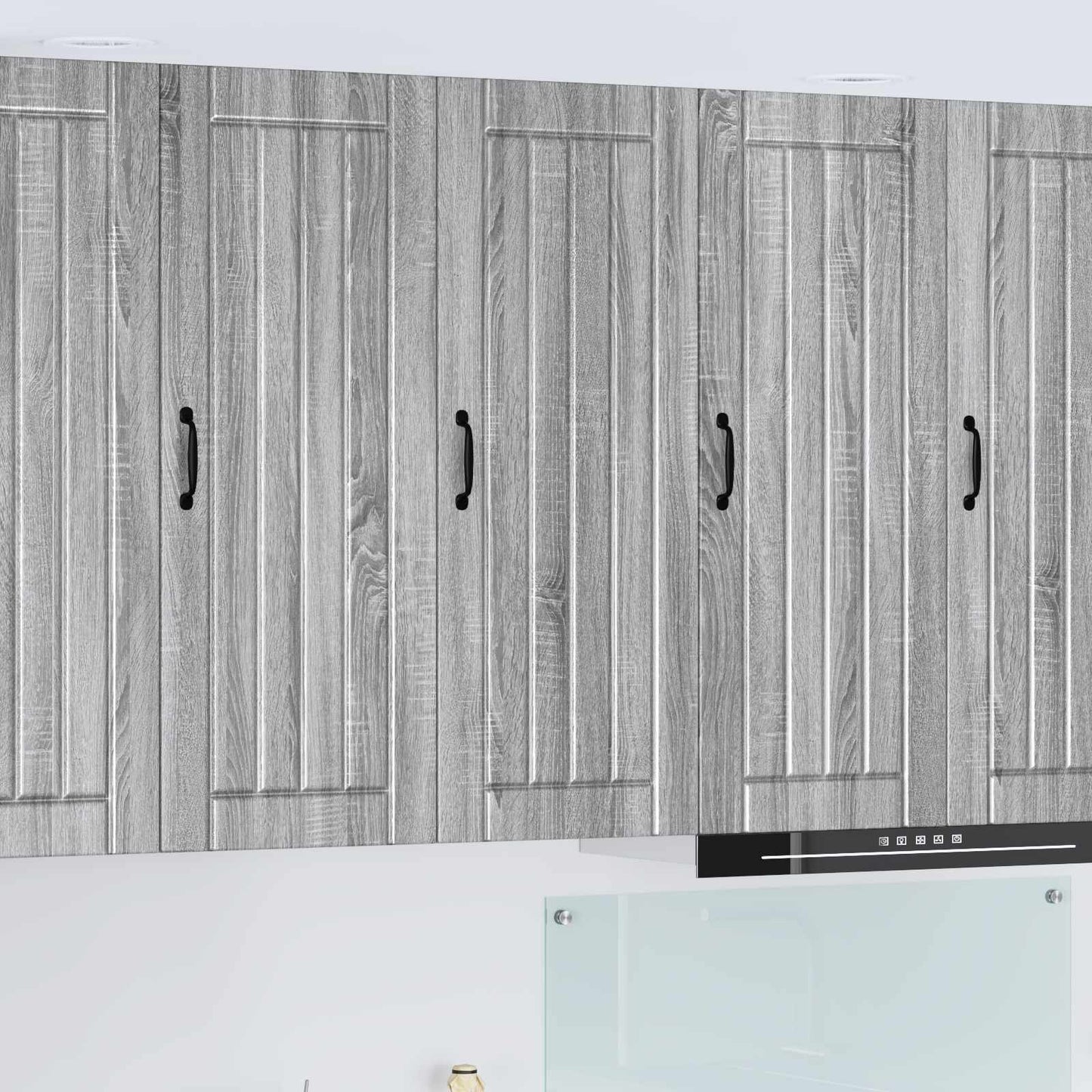 vidaXL Ντουλάπα Τοίχου LUCCA Γκρι Sonoma 40 x 31 x 100 εκ.