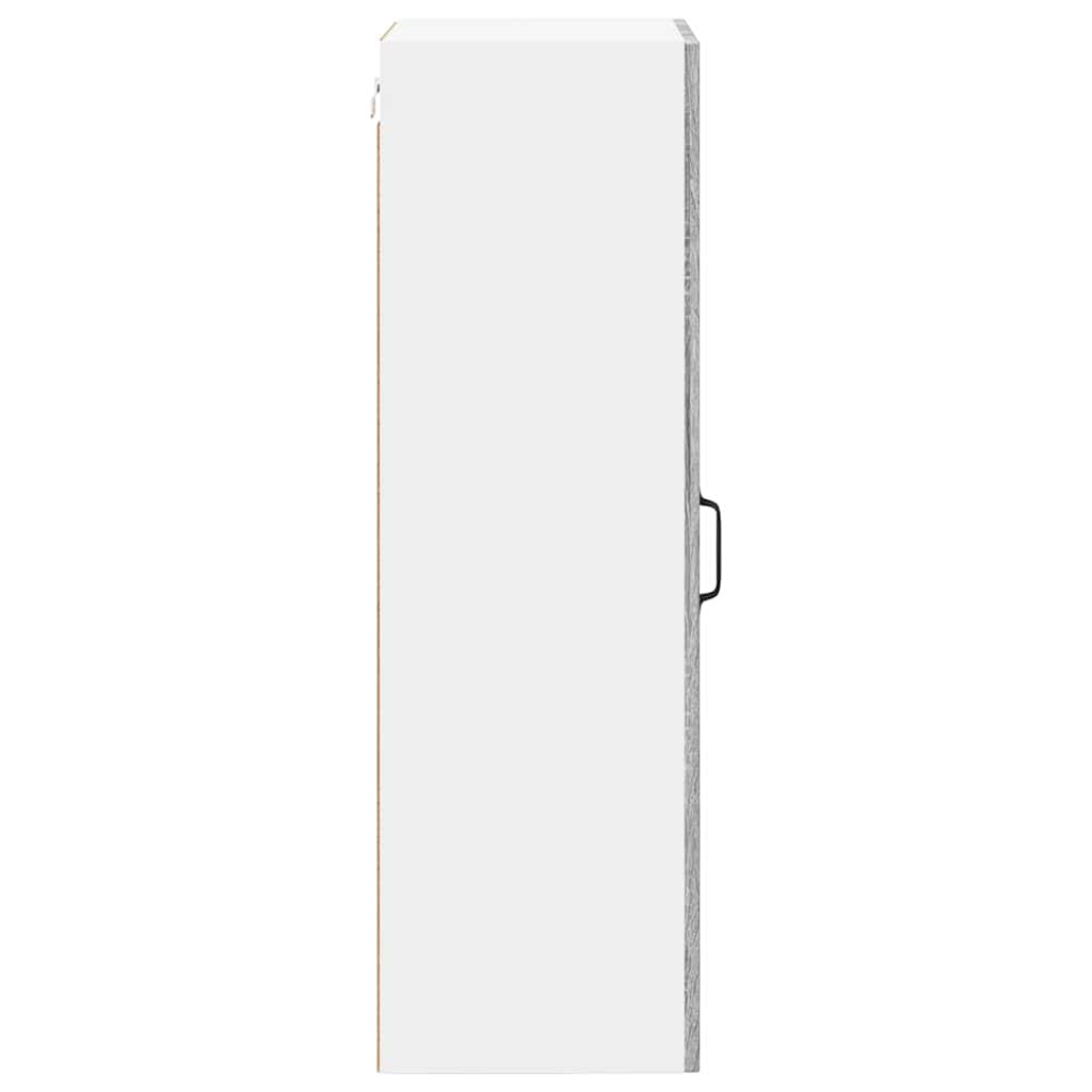 vidaXL Κρεμαστό ντουλάπι κουζίνας Γκρίζο Σονομα 40 x 31 x 100 εκ.