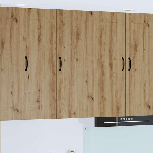 vidaXL Κρεμαστό ντουλάπι κουζίνας Artisan Oak 40 x 31 x 100 εκ.