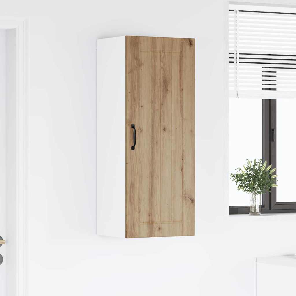 vidaXL Κρεμαστό ντουλάπι κουζίνας Artisan Oak 40 x 31 x 100 εκ.