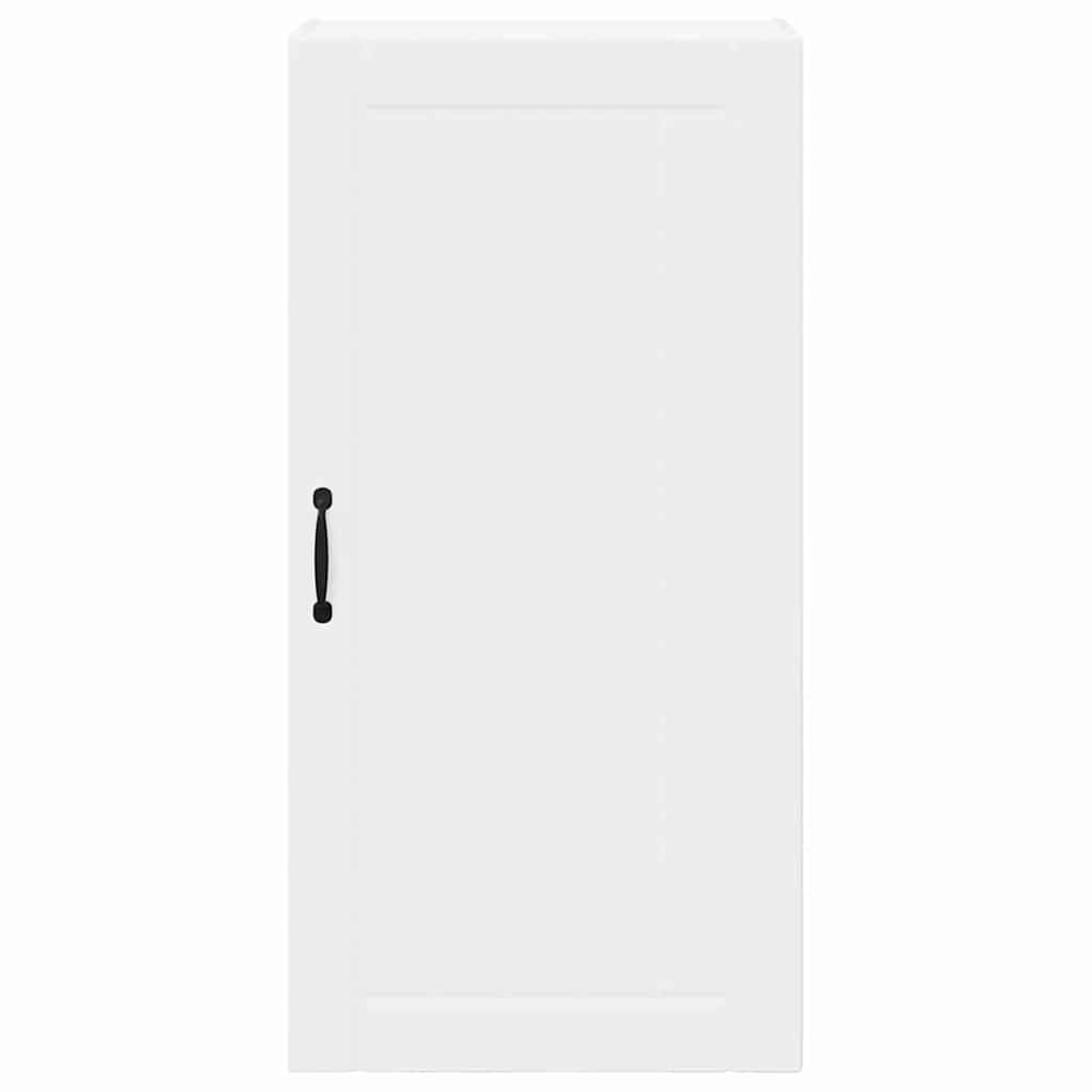 vidaXL Κρεμαστό ντουλάπι κουζίνας με ράφι Λευκό 50 x 31 x 100 εκ.