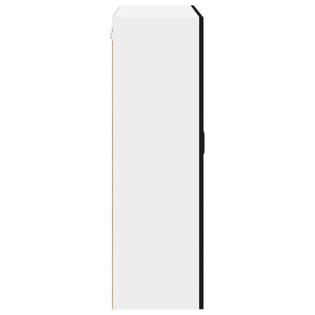 vidaXL Ντουλάπα Κουζίνας Μαύρο 80 x 31 x 100 εκ. Επεξεργασμένο ξύλο