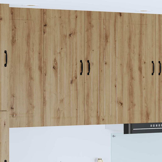 vidaXL Κρεμαστό ντουλάπι κουζίνας Artisan Oak 80 x 31 x 100 εκ.