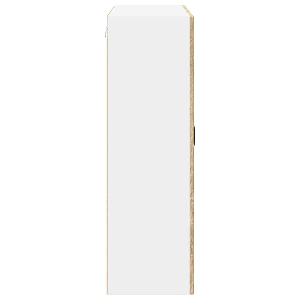 vidaXL Κρεμαστό ντουλάπι κουζίνας Sonoma Δρυς 80 x 31 x 100 εκ.