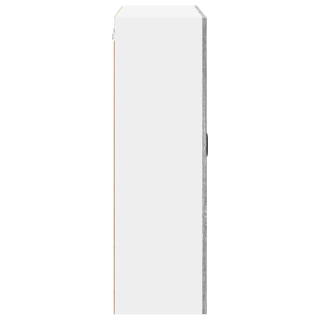 vidaXL Κρεμαστό ντουλάπι κουζίνας Γκρι sonoma 80 x 31 x 100 εκ.