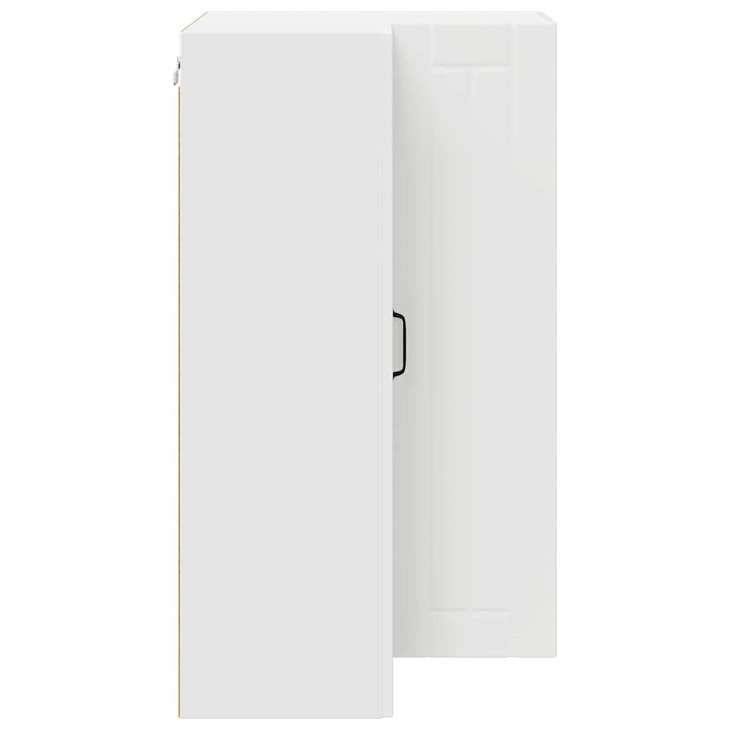 vidaXL Ντουλάπα Κουζίνας Λευκό 57 x 57 x 100 εκ. Επεξεργασμένο ξύλο