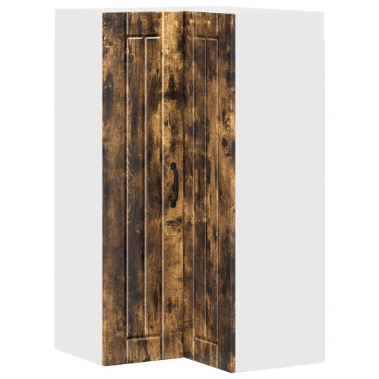 vidaXL Ντουλάπα Κουζίνας Καπνιστό Δρύς 57 x 57 x 100 εκ.