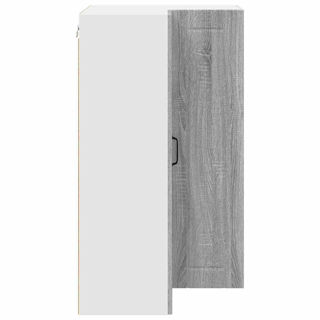 vidaXL Ντουλάπα Κουζίνας με ράφι Γκρίζο Σονομα 57 x 57 x 100 εκ.