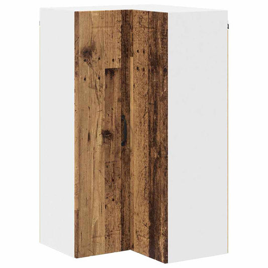 vidaXL Ντουλάπα Κουζίνας με ράφι Παλιό Ξύλο 57 x 57 x 100 εκ.