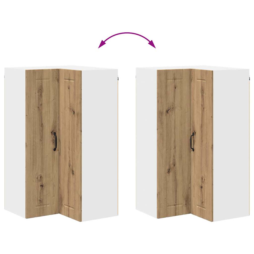 vidaXL Ντουλάπα Κουζίνας με ράφι Artisan Oak 57 x 57 x 100 εκ.