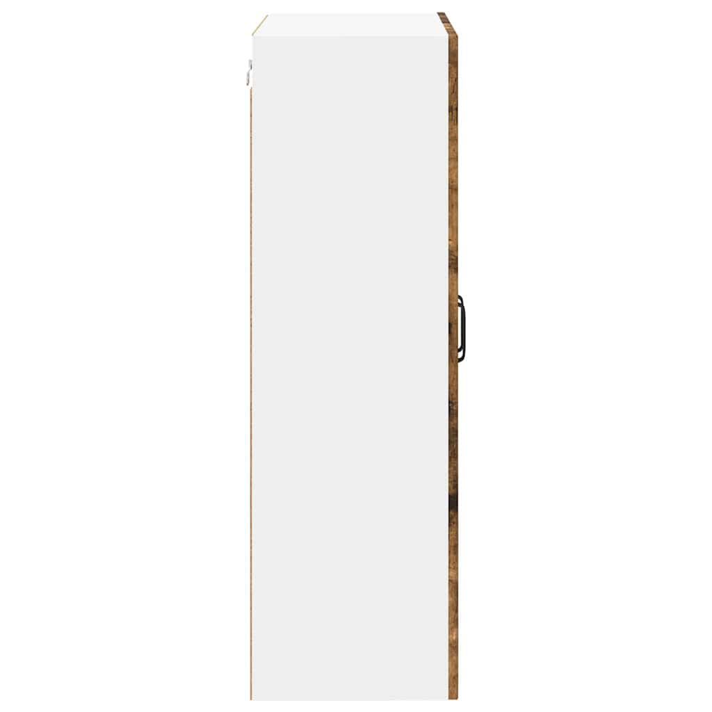 vidaXL Κρεμαστό ντουλάπι κουζίνας Καπνιστή δρυς 60 x 31 x 100 εκ.