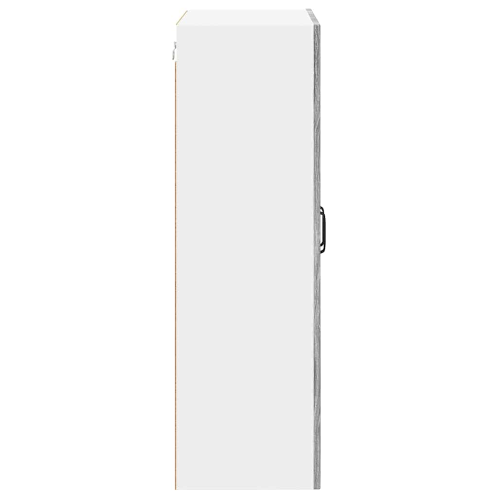 vidaXL Κρεμαστό ντουλάπι κουζίνας Γκρι sonoma 60 x 31 x 100 εκ.