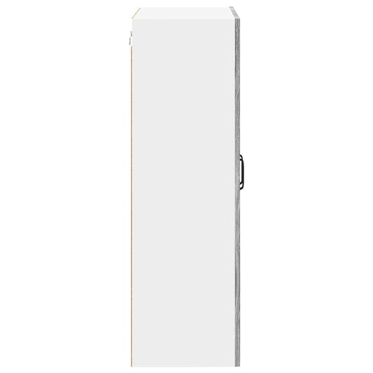 vidaXL Κρεμαστό ντουλάπι κουζίνας Γκρίζο Σονομα 60 x 31 x 100 εκ.