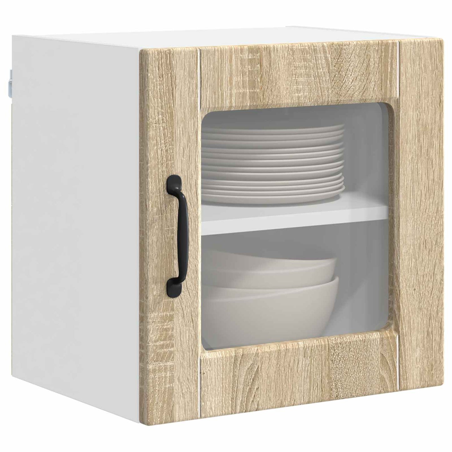 vidaXL Ραφιέρα τοίχου PORTO Δρύς Sonoma 40 x 31 x 40 εκ.