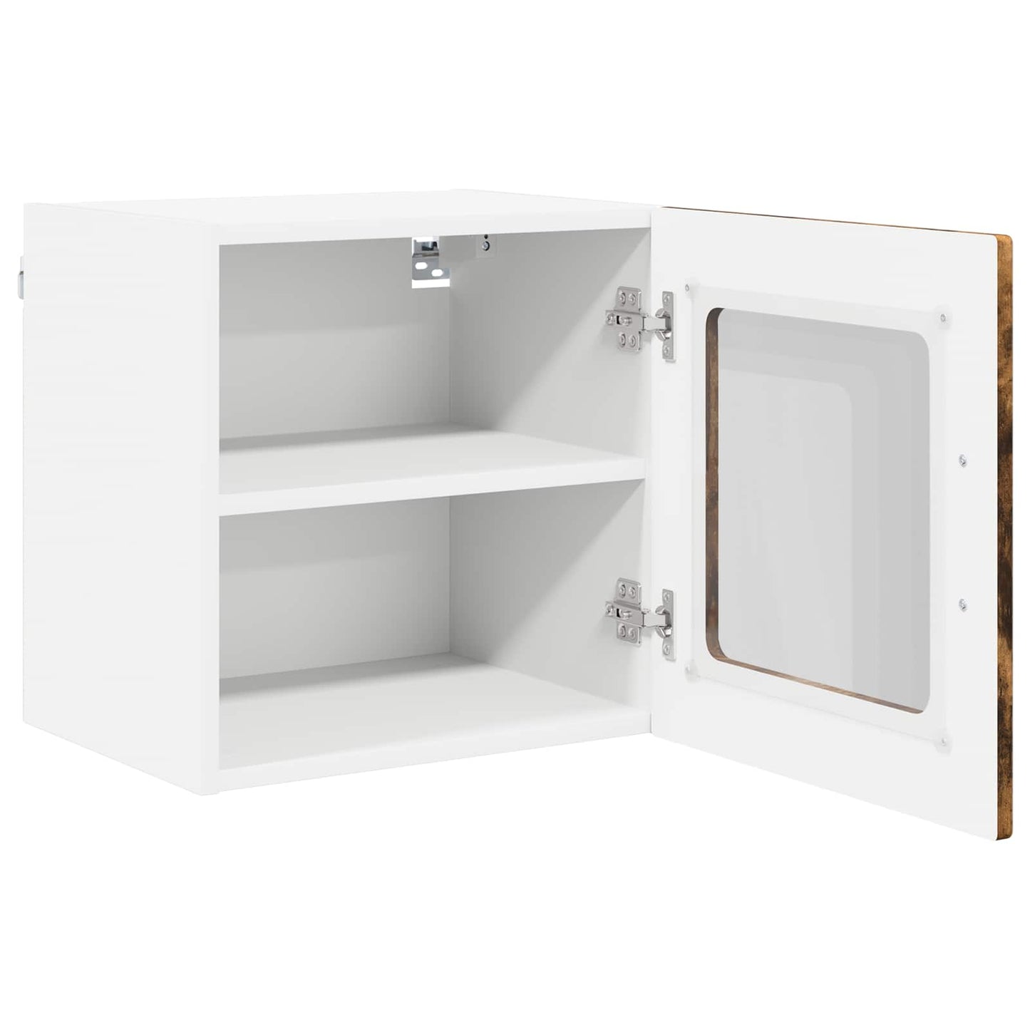 vidaXL Ραφιέρα τοίχου PORTO 2 pcs Καπνιστό Δρύς 40 x 31 x 40 εκ.