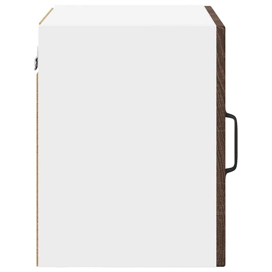 vidaXL Ντουλάπα Κουζίνας με ράφι 2 pcs Καφέ δρυς 40 x 31 x 40 εκ.