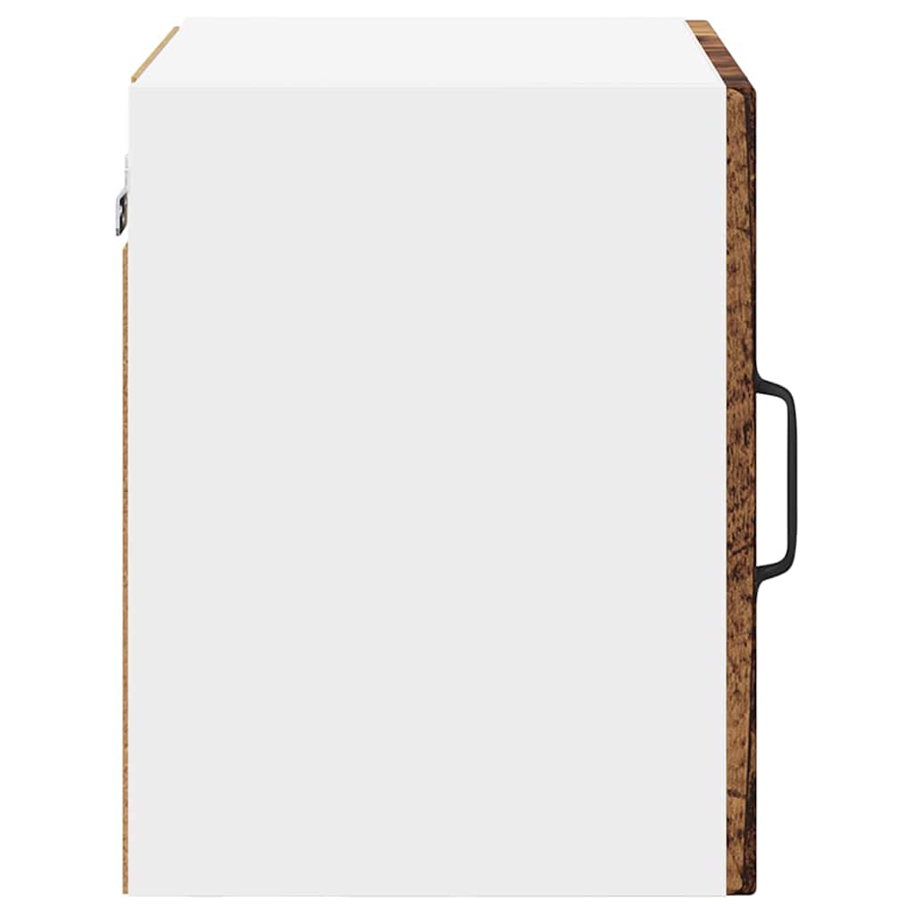 vidaXL Κρεμαστό ντουλάπι κουζίνας με ράφι Παλιό Ξύλο 40 x 31 x 40 εκ.