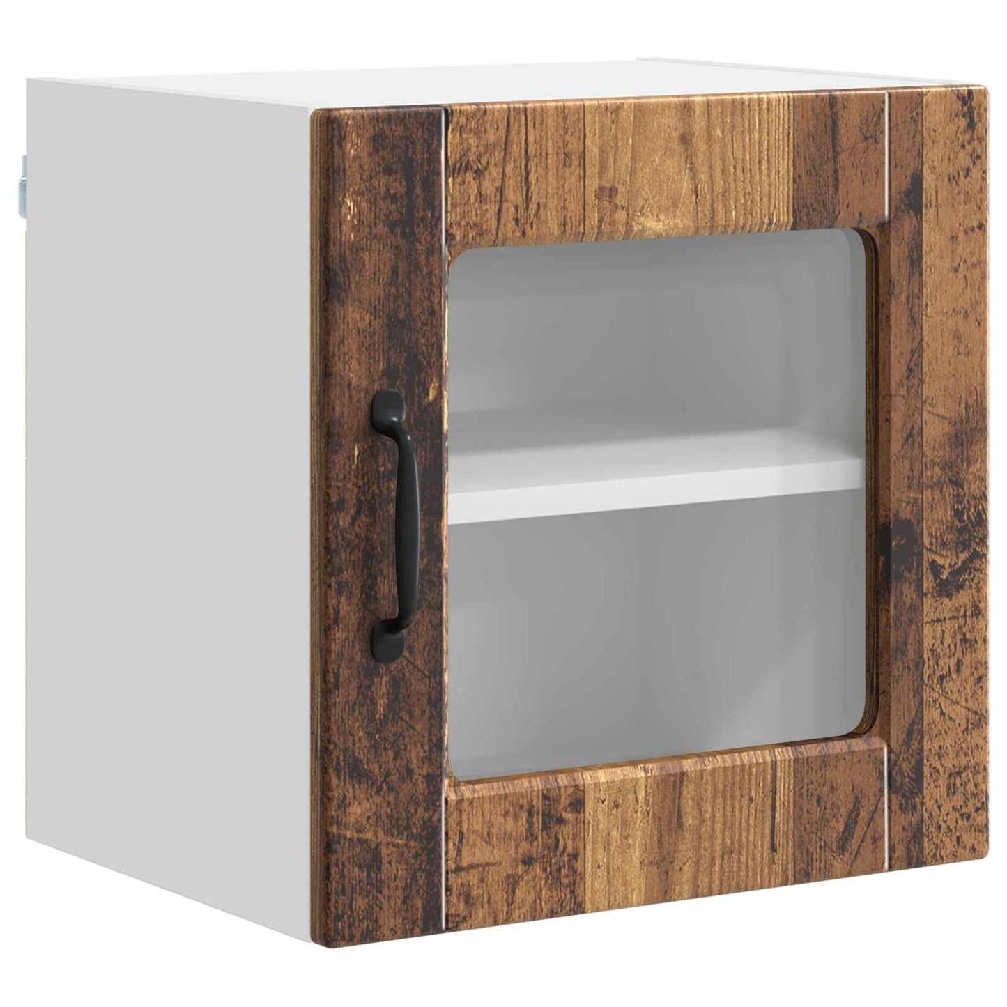 vidaXL Ραφιέρα τοίχου 2 pcs Παλιό ξύλο 40 x 31 x 40 εκ.