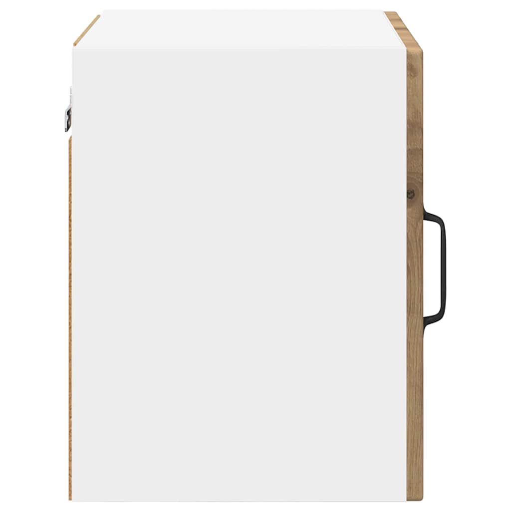 vidaXL Κρεμαστό ντουλάπι κουζίνας με ράφι Artisan Oak 40 x 31 x 40 εκ.