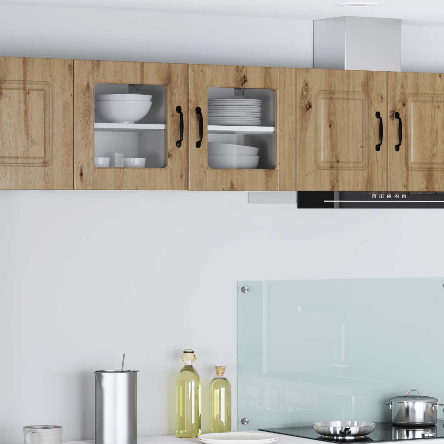 vidaXL Ραφιέρα τοίχου 2 pcs Artisan Oak 40 x 31 x 40 εκ.