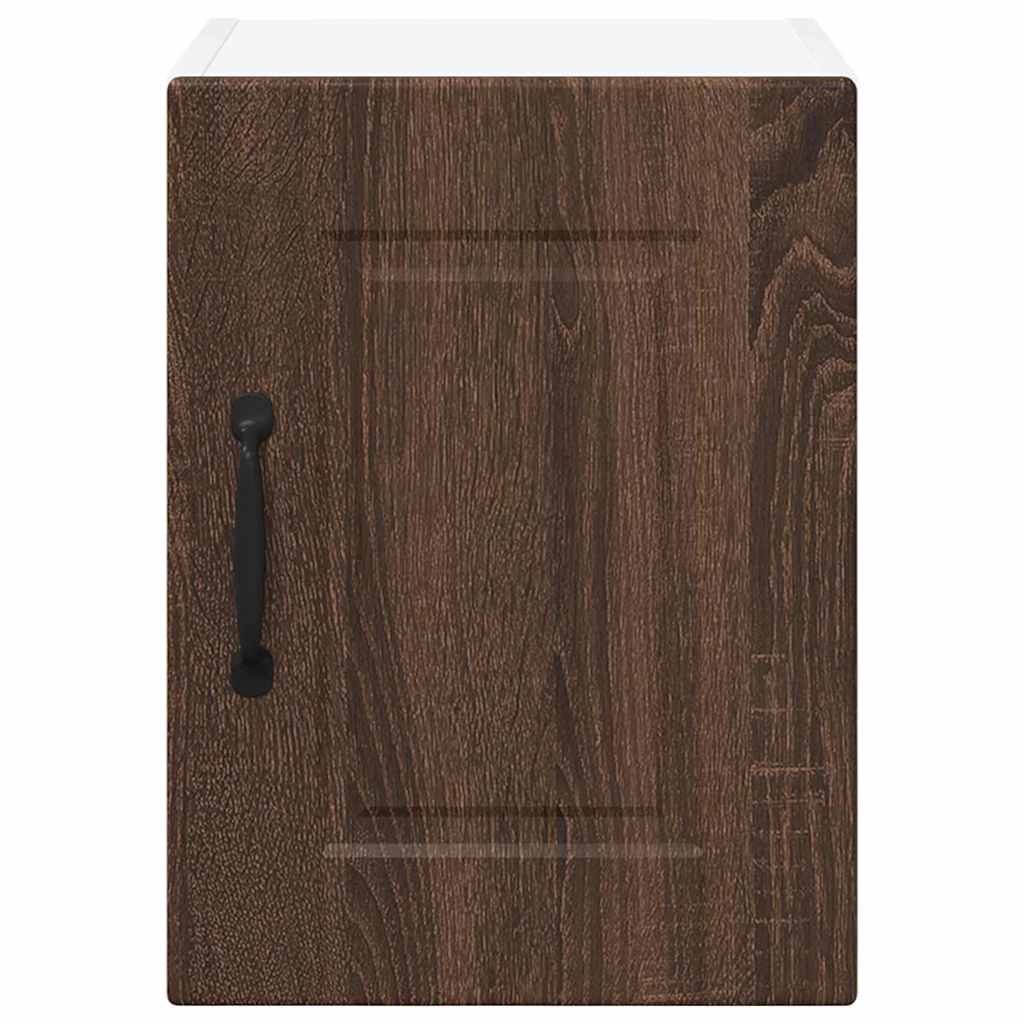 vidaXL Κρεμαστό ντουλάπι κουζίνας 2 pcs Καφέ δρυς 30 x 31 x 40 εκ.