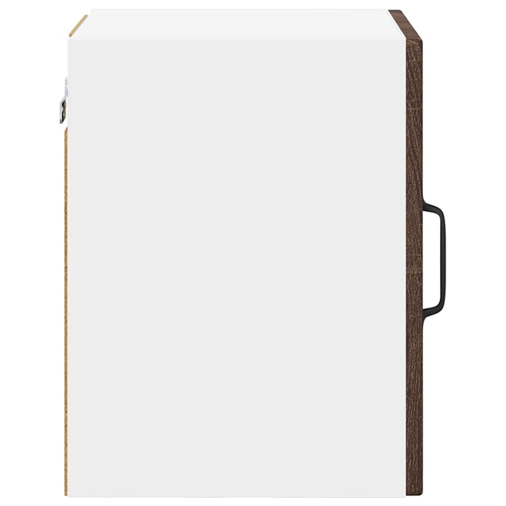 vidaXL Κρεμαστό ντουλάπι κουζίνας 2 pcs Καφέ δρυς 30 x 31 x 40 εκ.