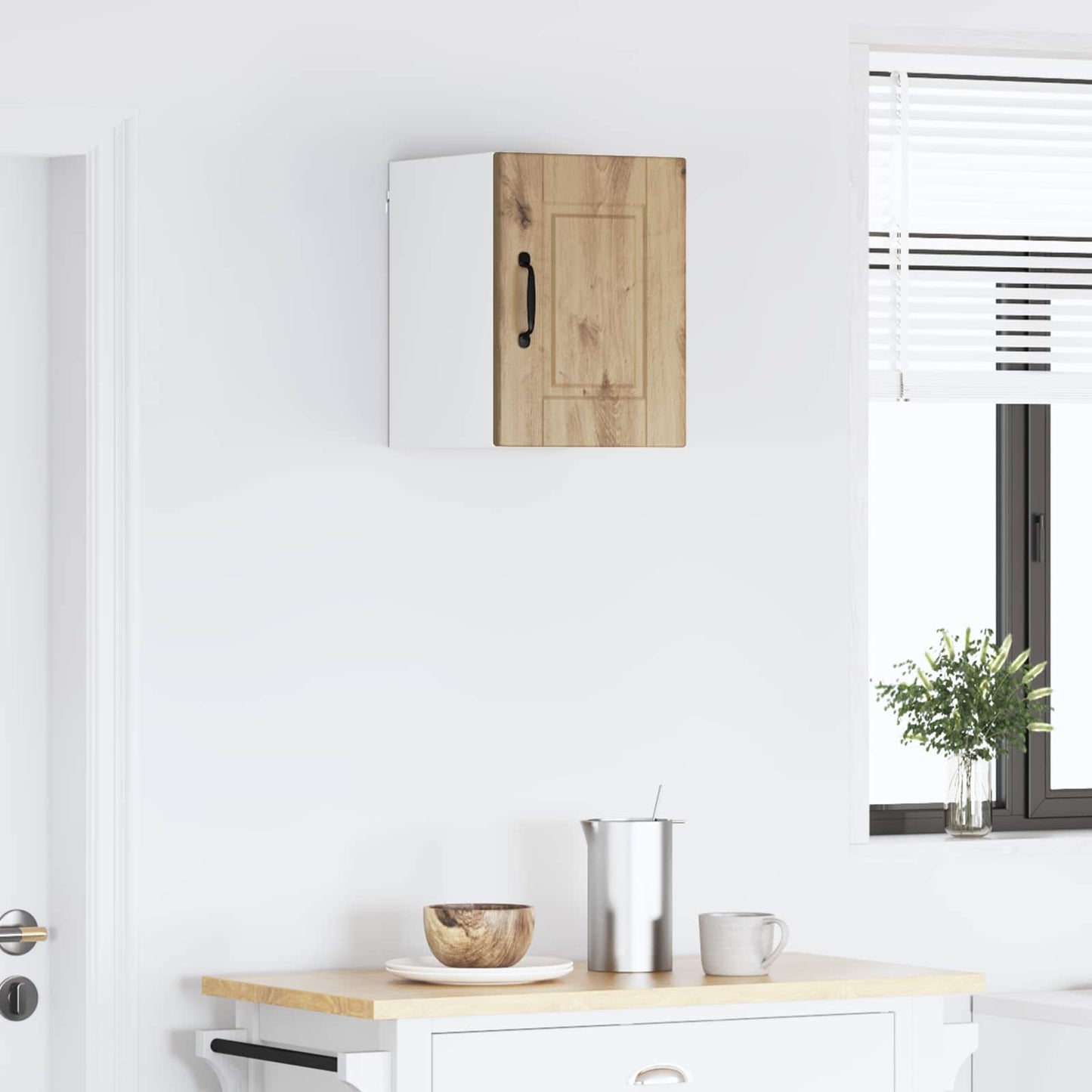 vidaXL Ντουλάπα Κουζίνας με ράφι με πόρτα Artisan Oak 30 x 31 x 40 εκ.