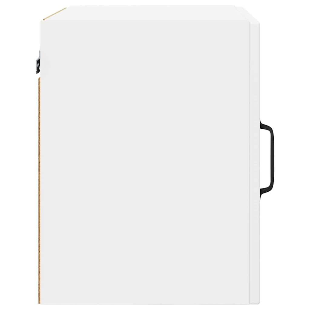 vidaXL Κρεμαστό ντουλάπι κουζίνας με ράφι Λευκό 40 x 31 x 40 εκ.