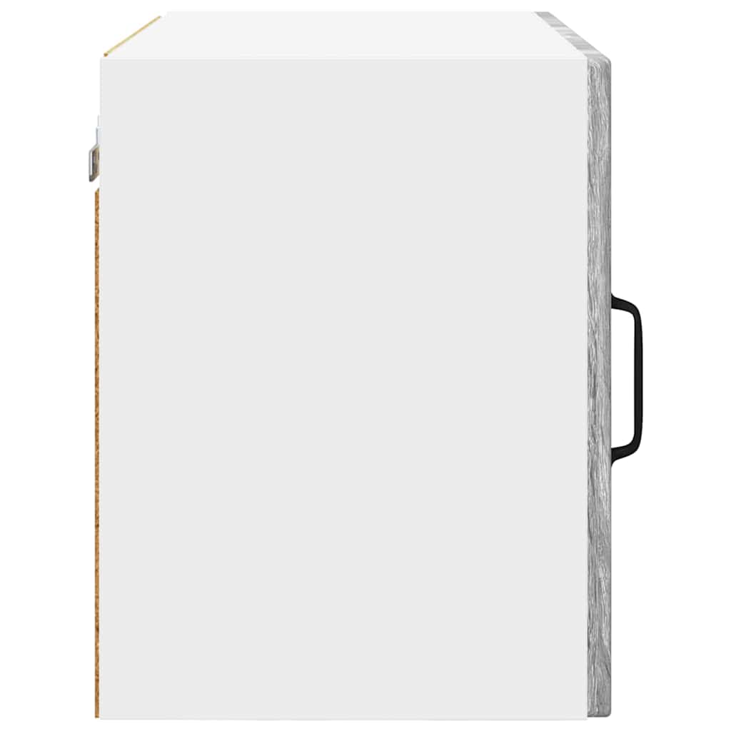 vidaXL Ντουλάπα Κουζίνας με ράφι Γκρίζο Σονομα 50 x 31 x 40 εκ.