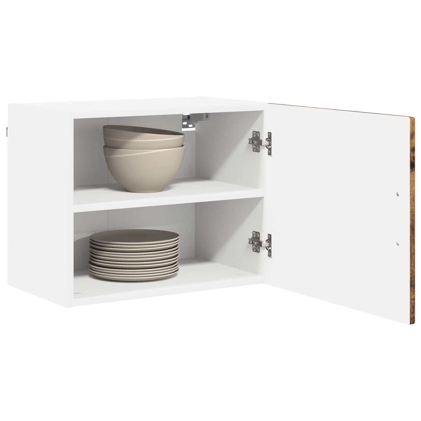 vidaXL Ντουλάπα Τοίχου PORTO 2 pcs Παλιό ξύλο 50 x 31 x 40 εκ.